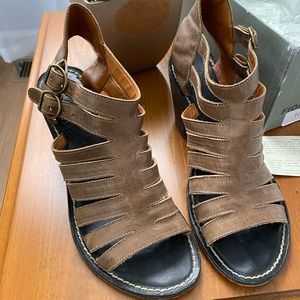 Fiorentini + Baker Brown Leather Sandals